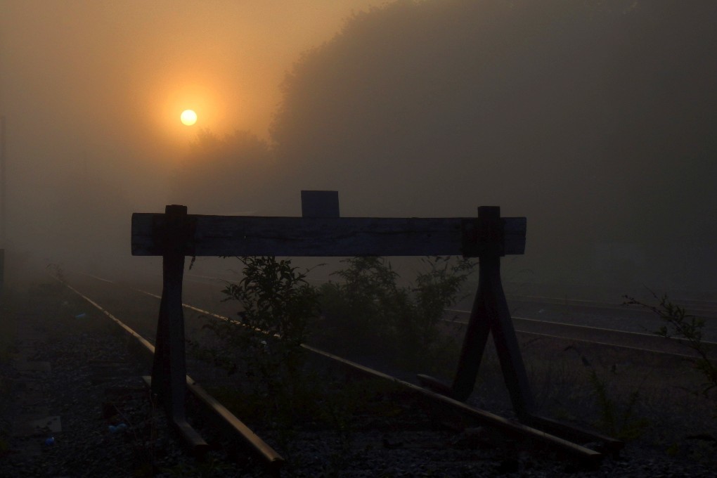 Railroad sunrise